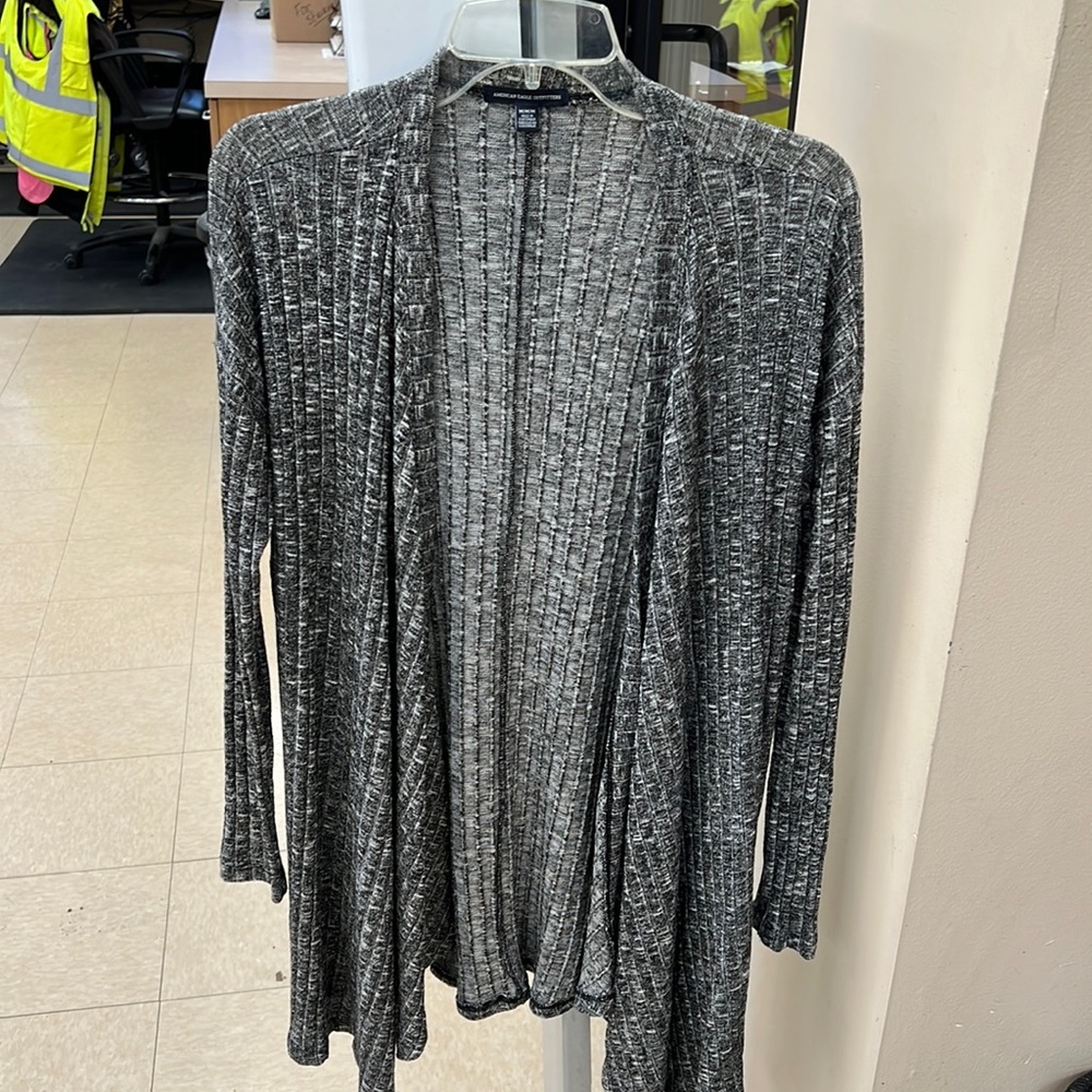 American Eagle Gray Cardigan